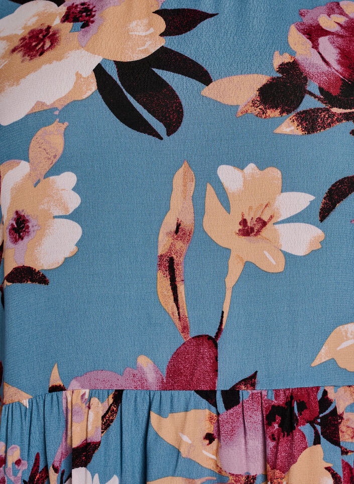 Tunique &agrave; manches longues avec couture, Bleu Clair, Packshot image number 2