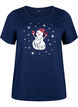 T-shirts de Noël en 100 % coton, Navy B. w. LetItSnow, Packshot image number 0