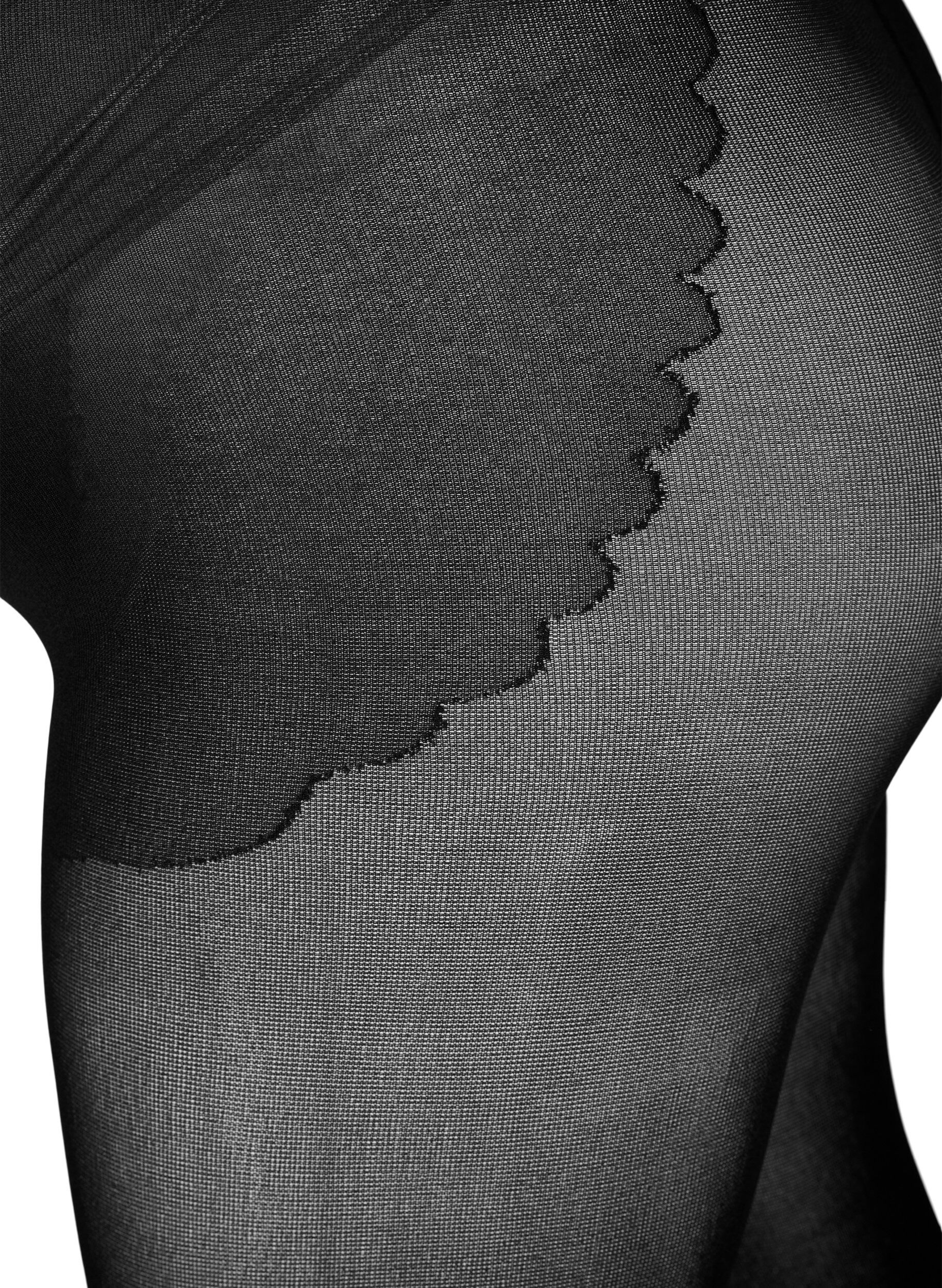 ZizziSchwangerschafts-Strumpfhosen mit einer Denier (Fadenst&auml;rke) von 100, Schwarz, Packshot image number 2