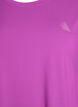 T-shirt de sport couleur unie, Violet, Packshot image number 2