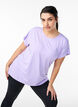 T-shirt de sport uni, Violet, Model image number 0