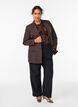 Klassischer Blazer mit Knopfverschluss, Braun, Model image number 1
