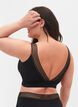 Haut de bikini avec mesh, Black, Model image number 1