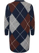 Robe en maille &agrave; grands carreaux, Bleu, Packshot image number 1
