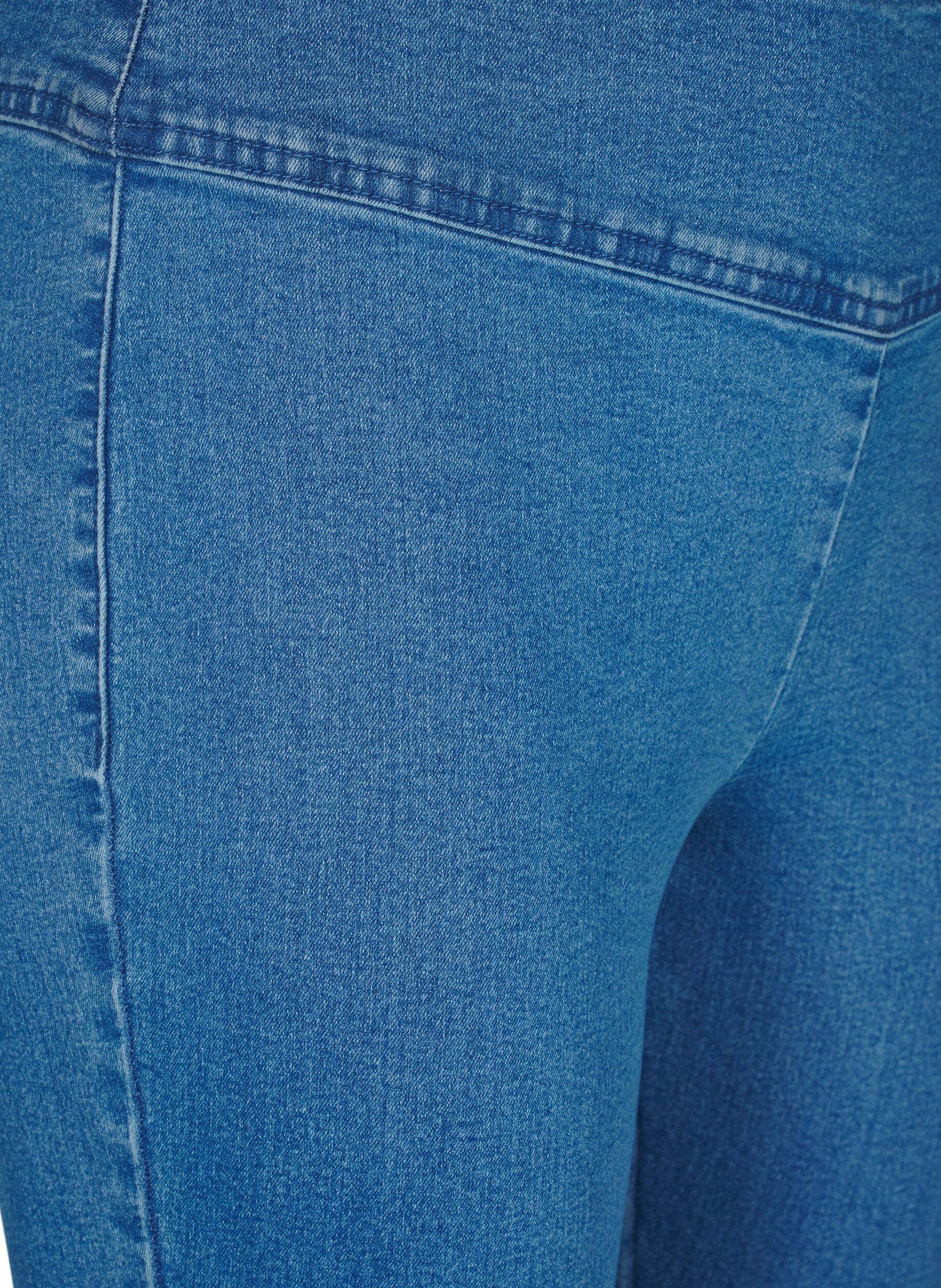 ZizziJeggings extensibles avec une taille haute, Bleu Clair, Packshot image number 2