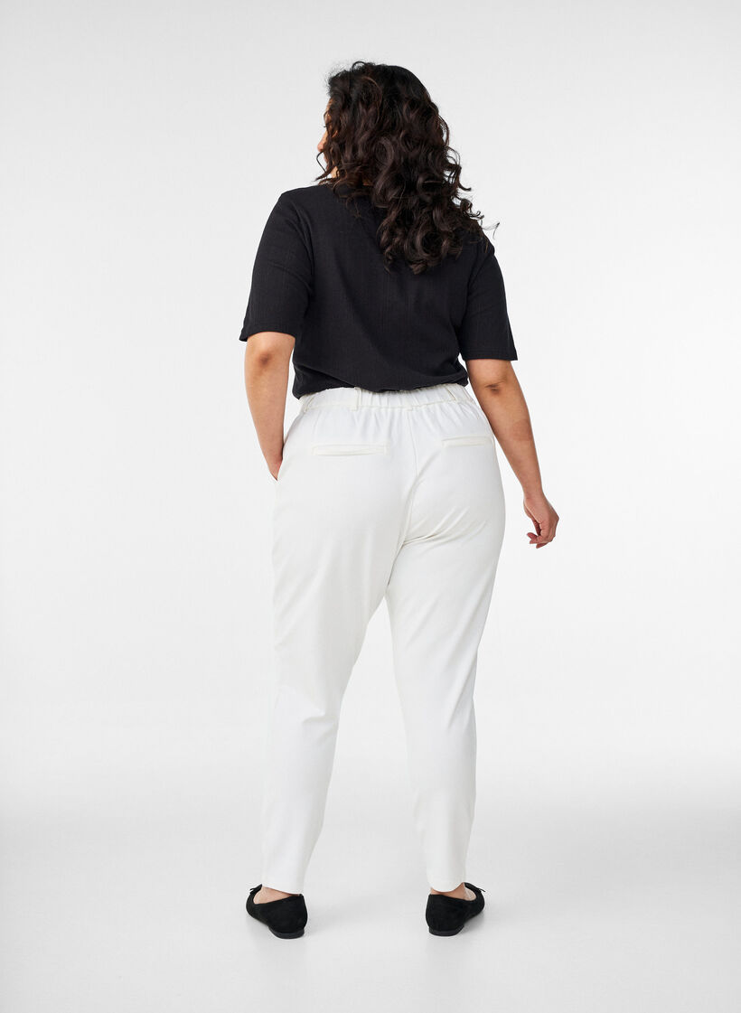 Pantalon Maddison, Blanc, Model image number 1