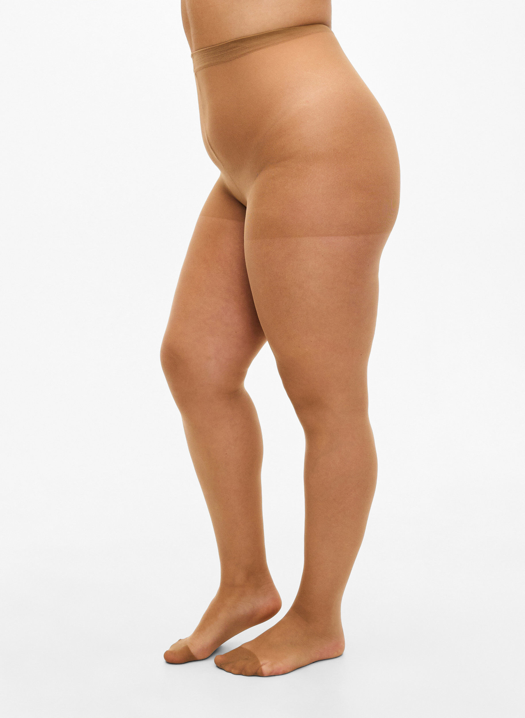 Zizzi  Collants 2-pack 20 deniers, Clear, Model image number 0