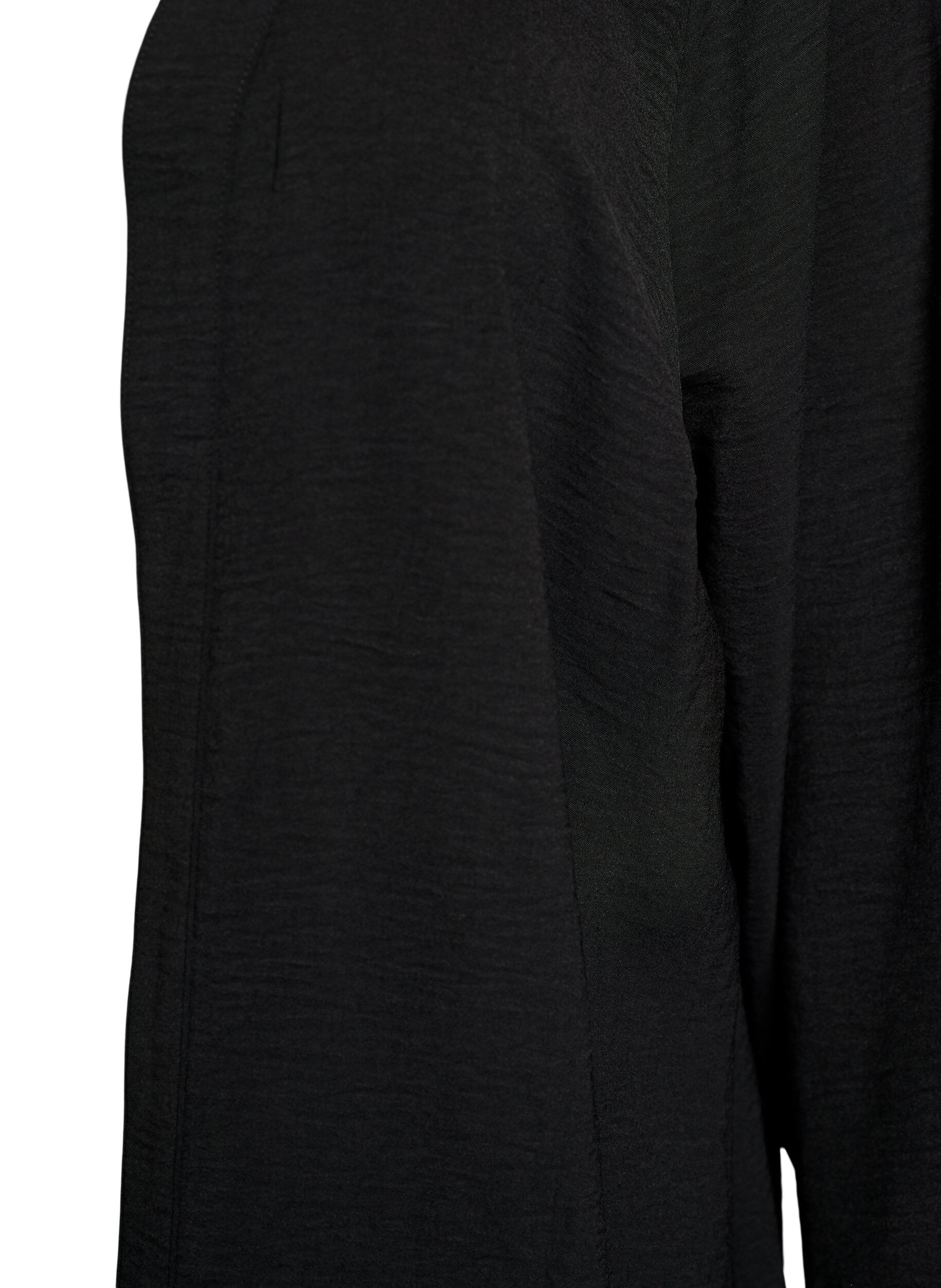 Zizzi Kimono avec manches 7/8, Noir, Packshot image number 2