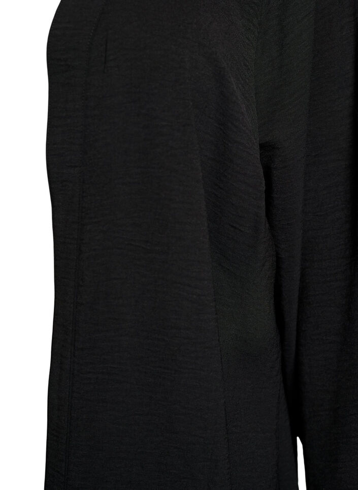 Kimono avec manches 7/8, Noir, Packshot image number 2