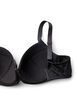 Soutien-gorge rembourré avec broderie florale, Noir, Packshot image number 3