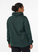 Sweatshirt mit Stehkragen und Taschen, Gr&uuml;n, Model image number 2