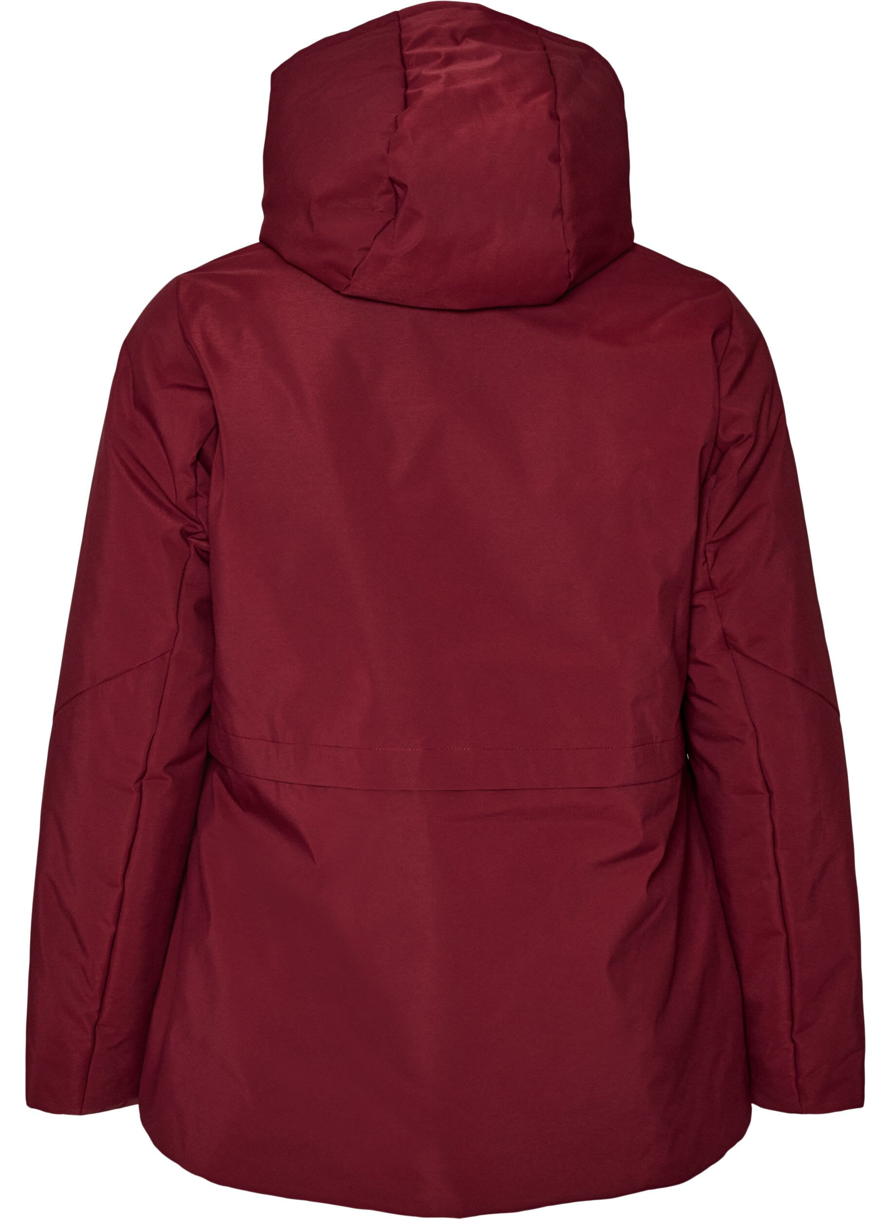 ZizziVeste d'hiver avec capuche et taille ajustable, Bordeaux, Packshot image number 1