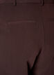 Weite Anzughose mit hoher Taille, Braun, Packshot image number 3