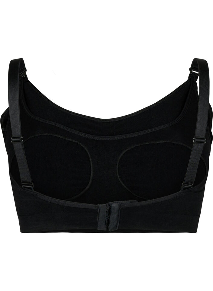 Soutien-gorge d'allaitement, Noir, Packshot image number 1
