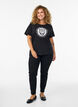 FLASH - T-Shirt mit Print., Schwarz, Model image number 1