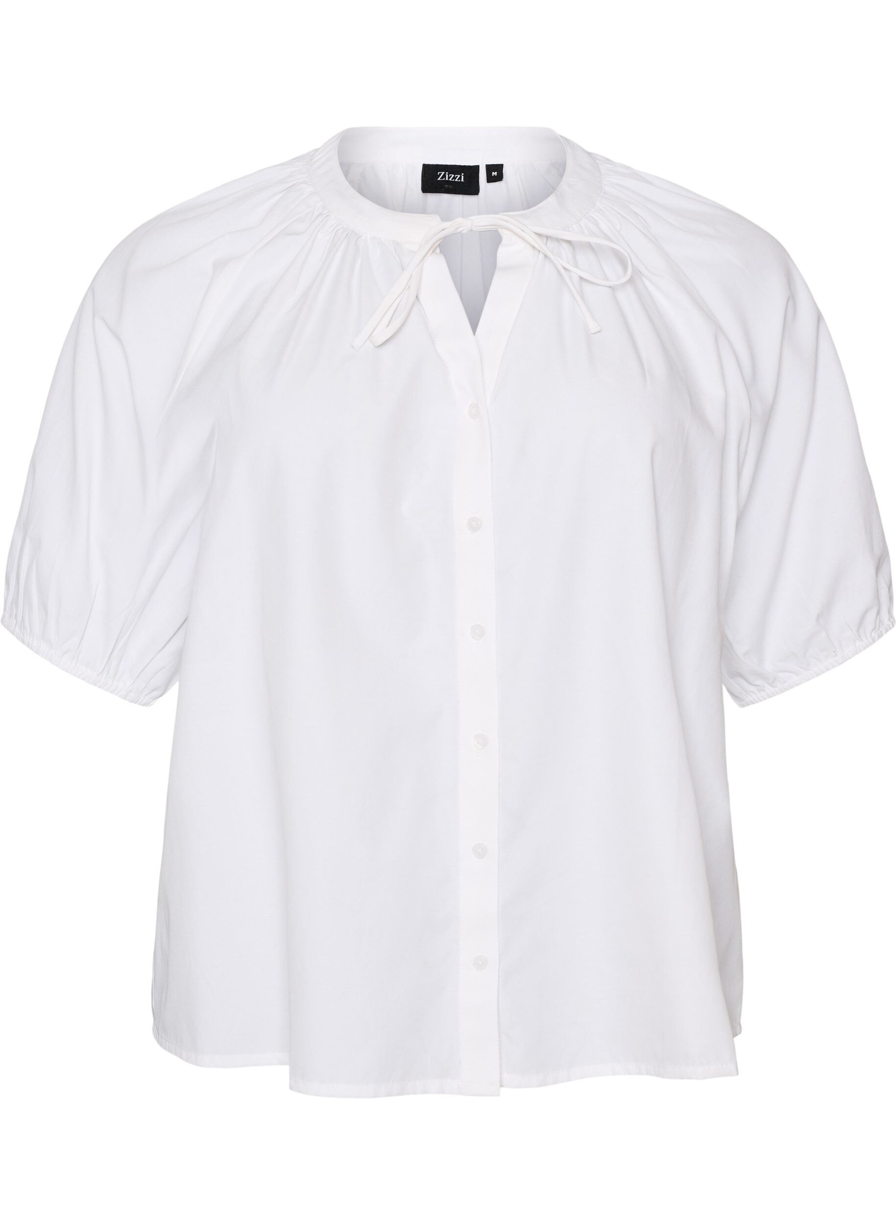 Chemisier avec fermeture boutonn&eacute;e et ceinture &agrave; nouer