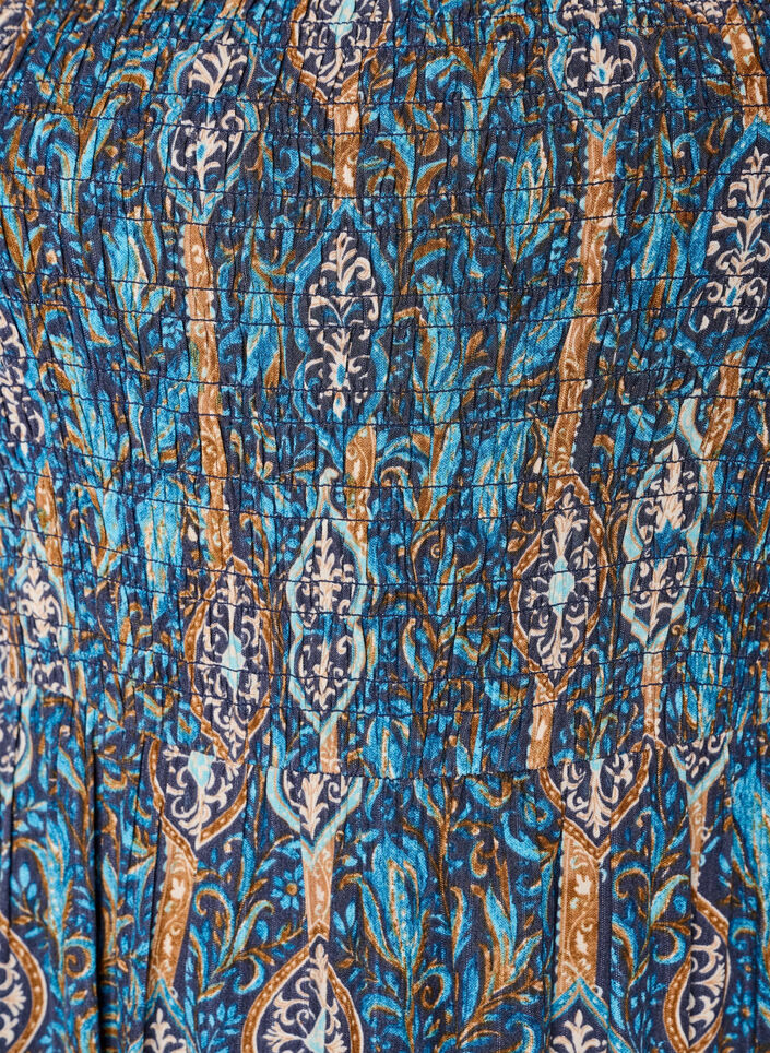 Sommerkleid aus Viskose mit Paisleymuster, Blau, Packshot image number 2