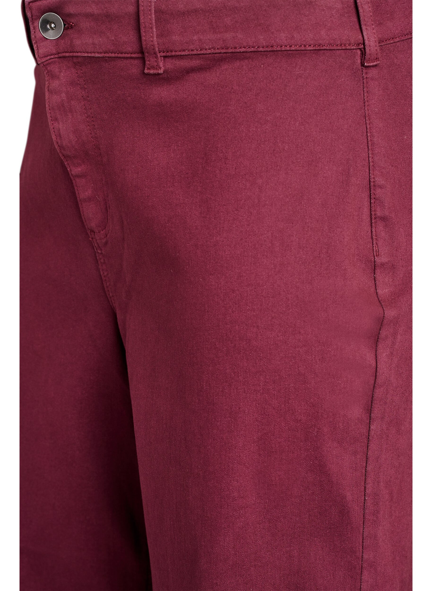 Zizzi FLASH - Jean coupe ample, Fig, Packshot image number 2