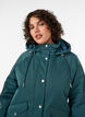 Gepolsterter Parka mit einer abnehmbaren Kapuze, Gr&uuml;n, Model image number 3