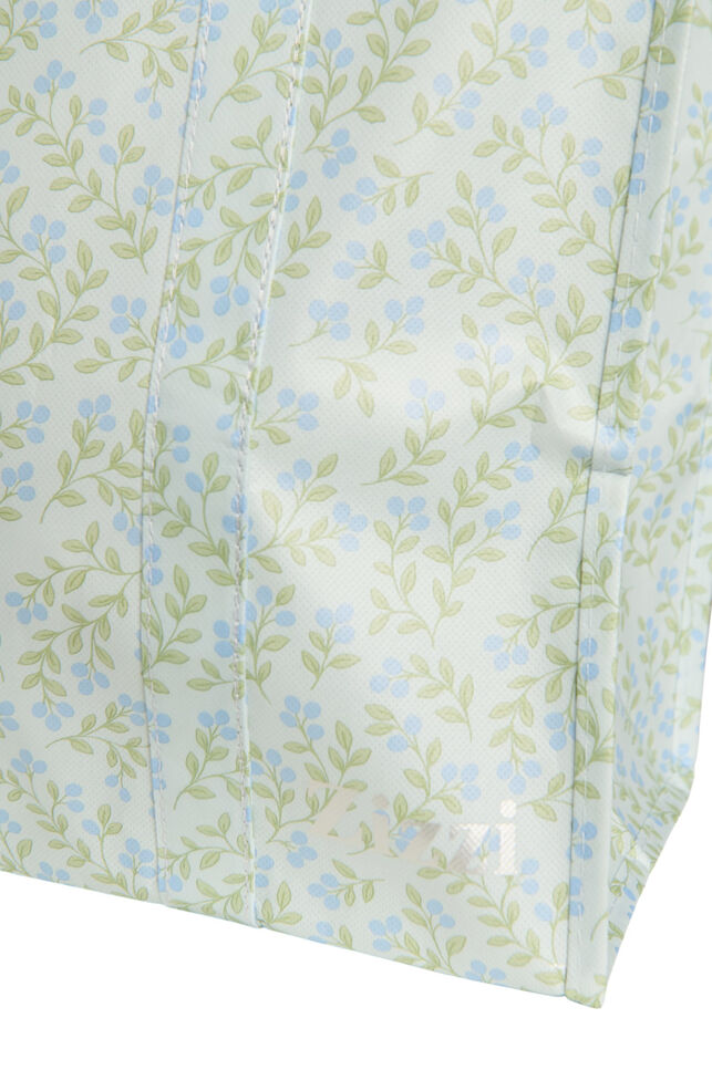 Einkaufstasche mit Rei&szlig;verschluss, Blau, Packshot image number 2