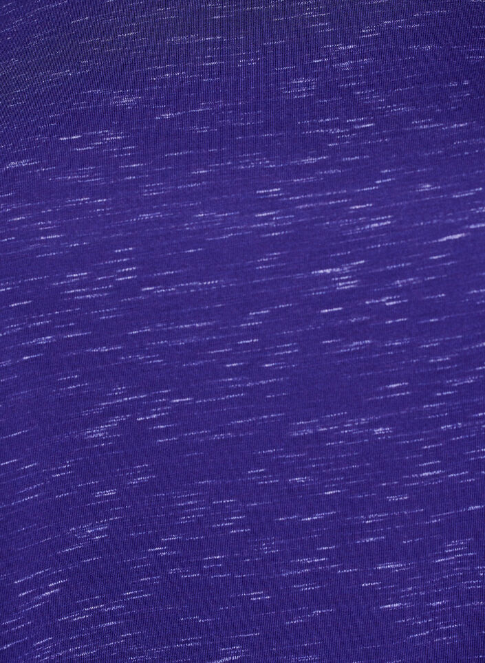 Lockeres Trainingstop mit kurzen &Auml;rmeln, Lila, Packshot image number 2