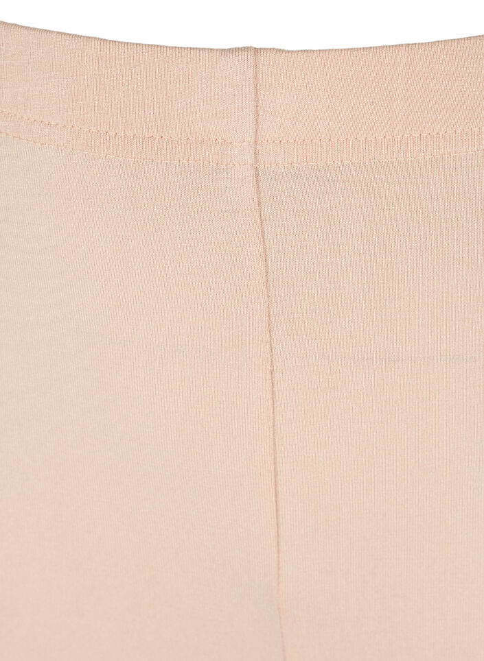 Short cycliste de base de couleur unie, Beige, Packshot image number 2