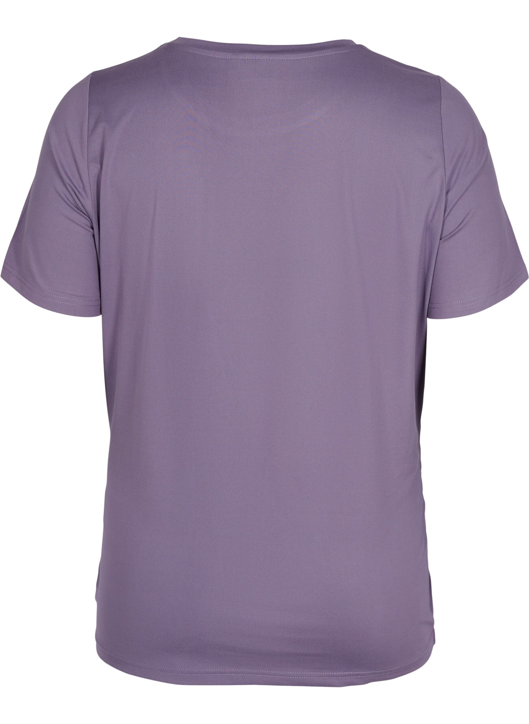 Zizzi Schwagnerschafts-Trainings-T-Shirt, Purple Sage, Packshot image number 1