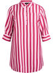 Robe courte avec col et poche poitrine, Rose, Packshot image number 0