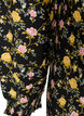 Robe imprim&eacute;e en viscose &agrave; manches longues, Noir, Packshot image number 3