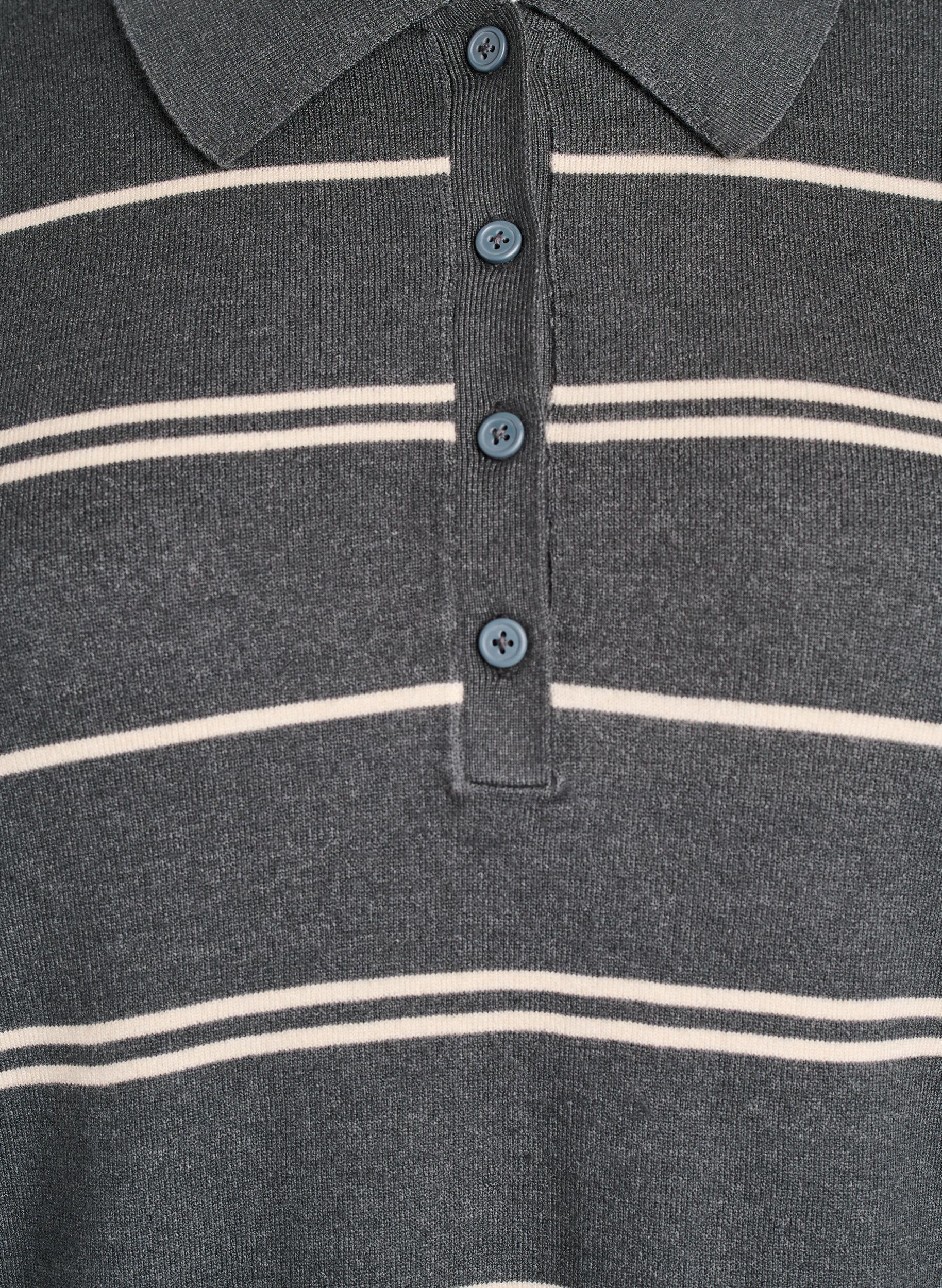 Zizzi Strickbluse mit Kragen, Gr&uuml;n, Packshot image number 2