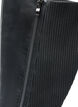 Botte haute avec zip et panneaux &eacute;lastiques, Noir, Packshot image number 4
