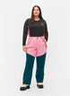 Skihose mit Taschen, Sea Pink Comb, Model image number 0