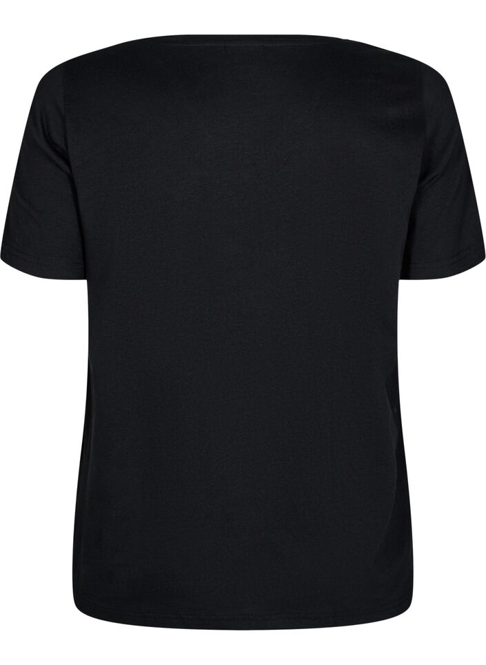 FLASH - T-Shirt mit Print, Schwarz, Packshot image number 1