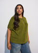 Strickjacke mit kurzen &Auml;rmeln, Gr&uuml;n, Model image number 0
