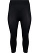 Seamless 3/4 Leggings, Schwarz, Packshot image number 0