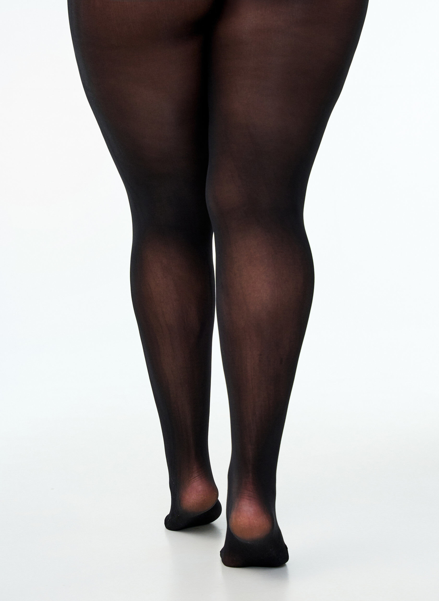 Zizzi Strapazierf&auml;hige Strumpfhose mit 50 Denier, Schwarz, Model image number 1