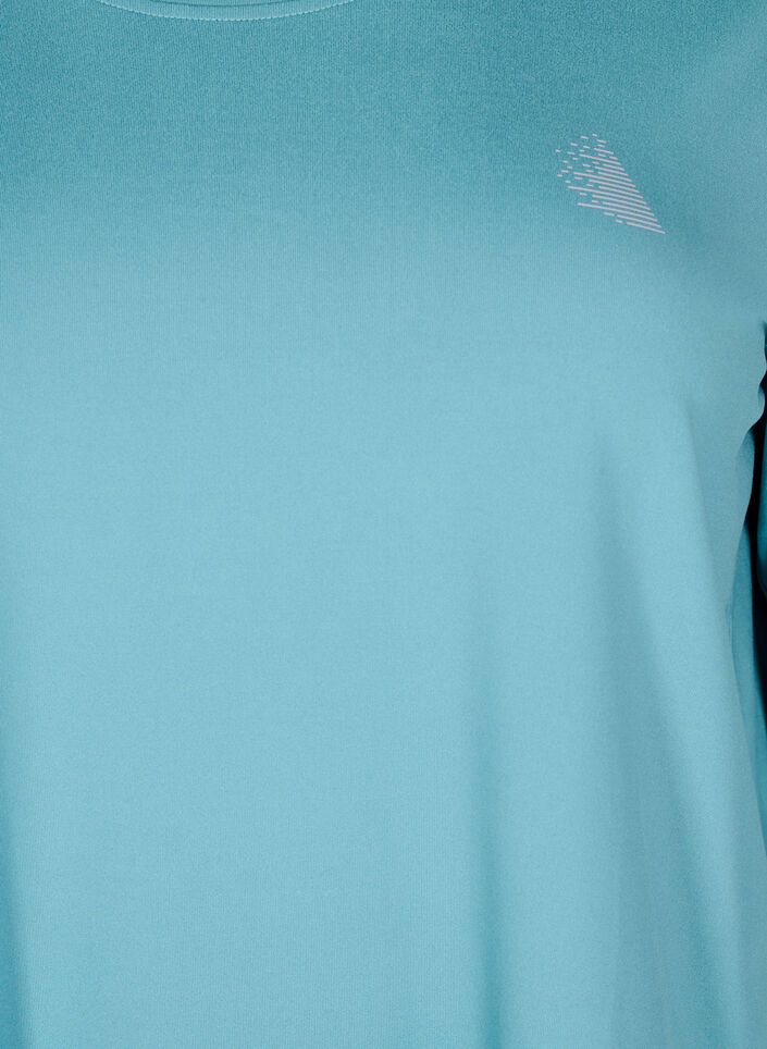 Haut de sport avec manches 3/4, Bleu, Packshot image number 2