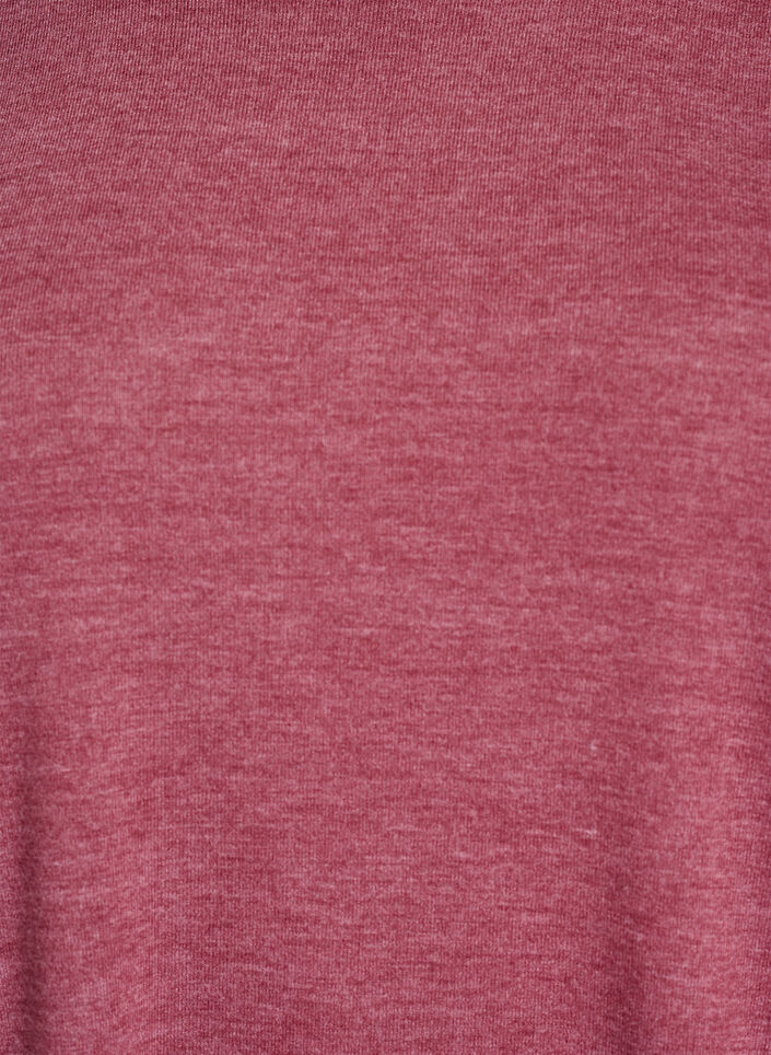 Bluse aus Jersey mit 3/4-&Auml;rmeln, Rot, Packshot image number 2