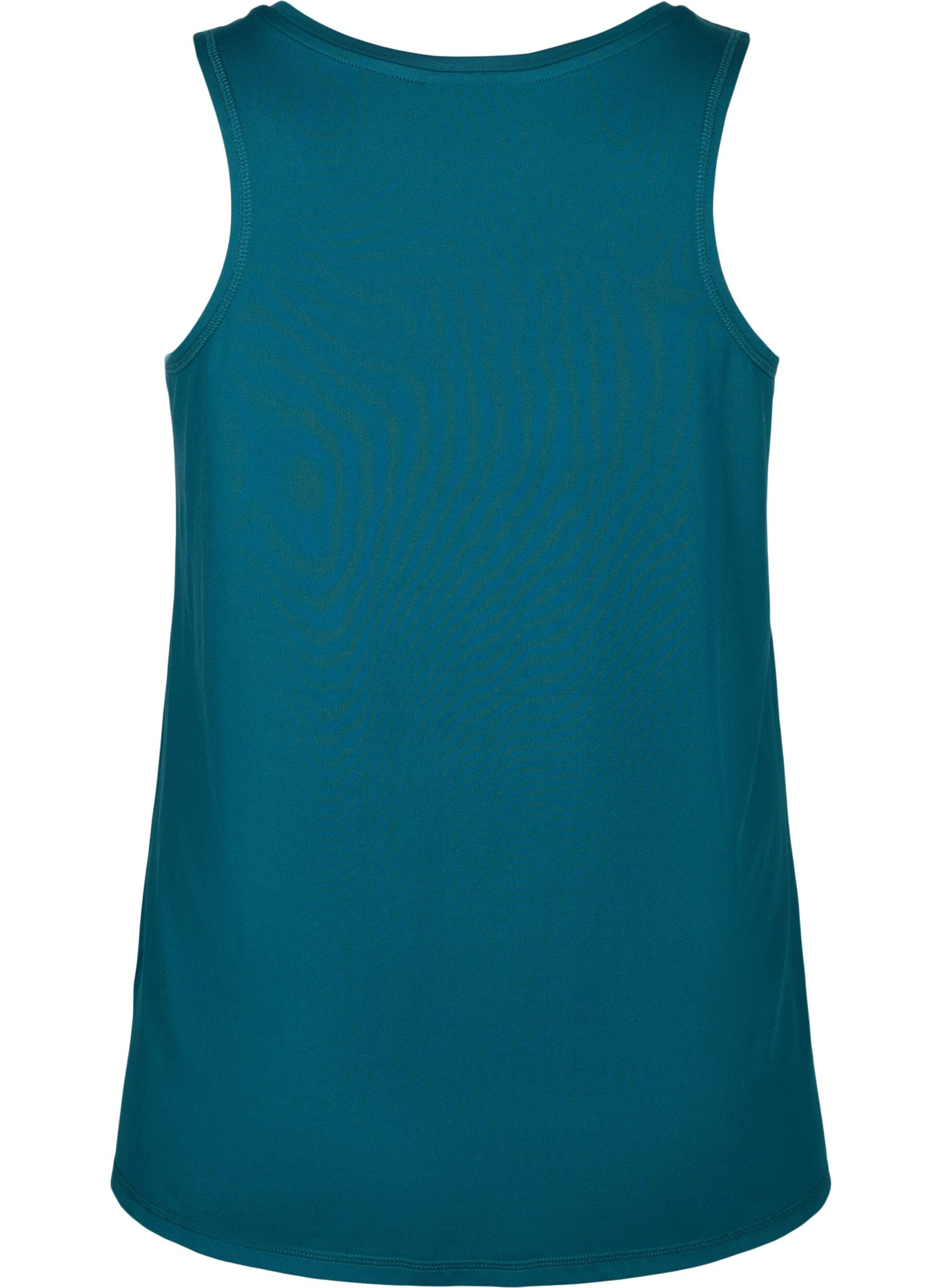 Zizzi Trainingsoberteil mit Rundhalsausschnitt, Deep Teal, Packshot image number 1
