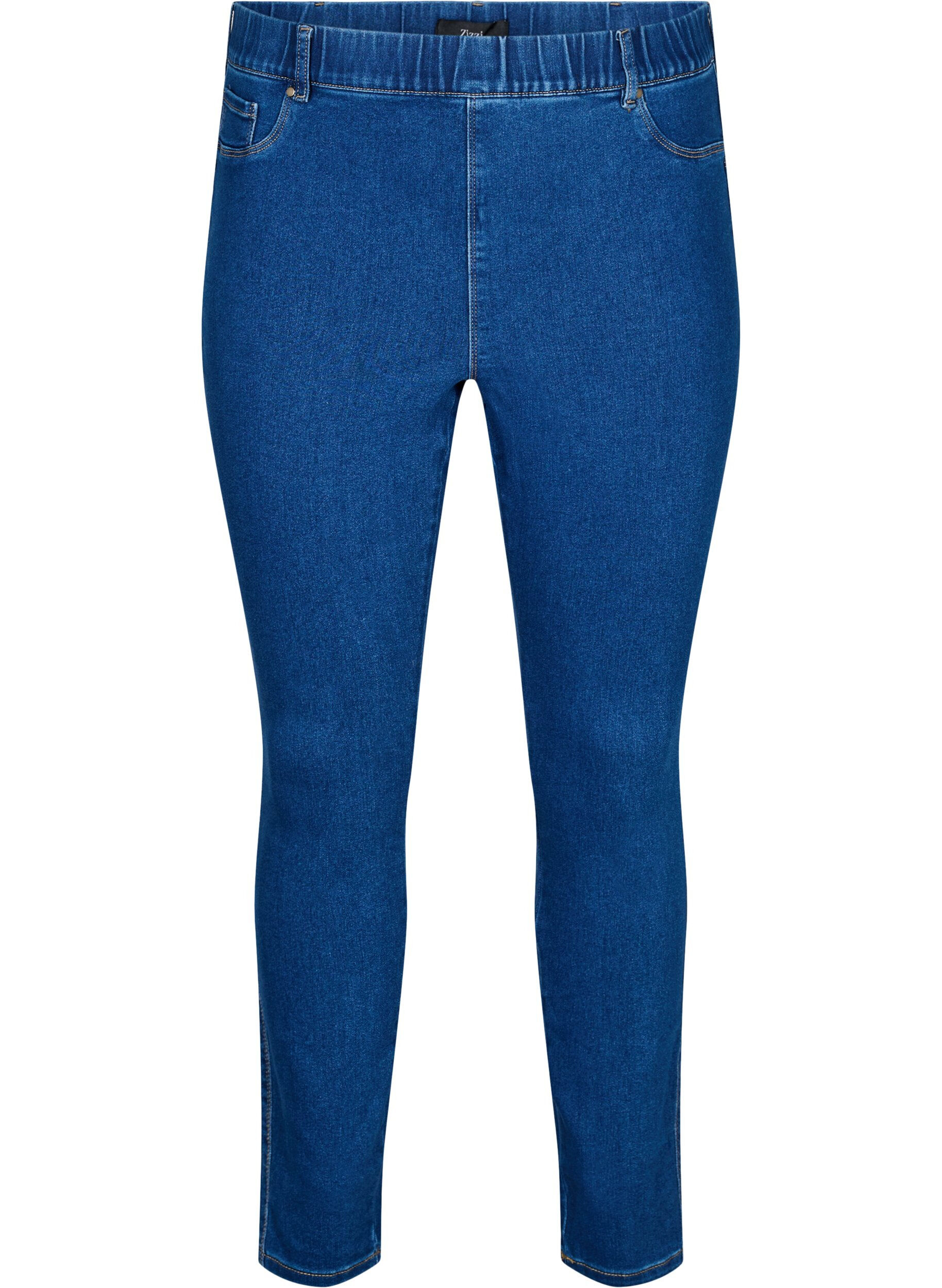 Jeggings &agrave; taille haute.