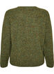 Pull ample &agrave; col rond, Vert fonc&eacute;, Packshot image number 1
