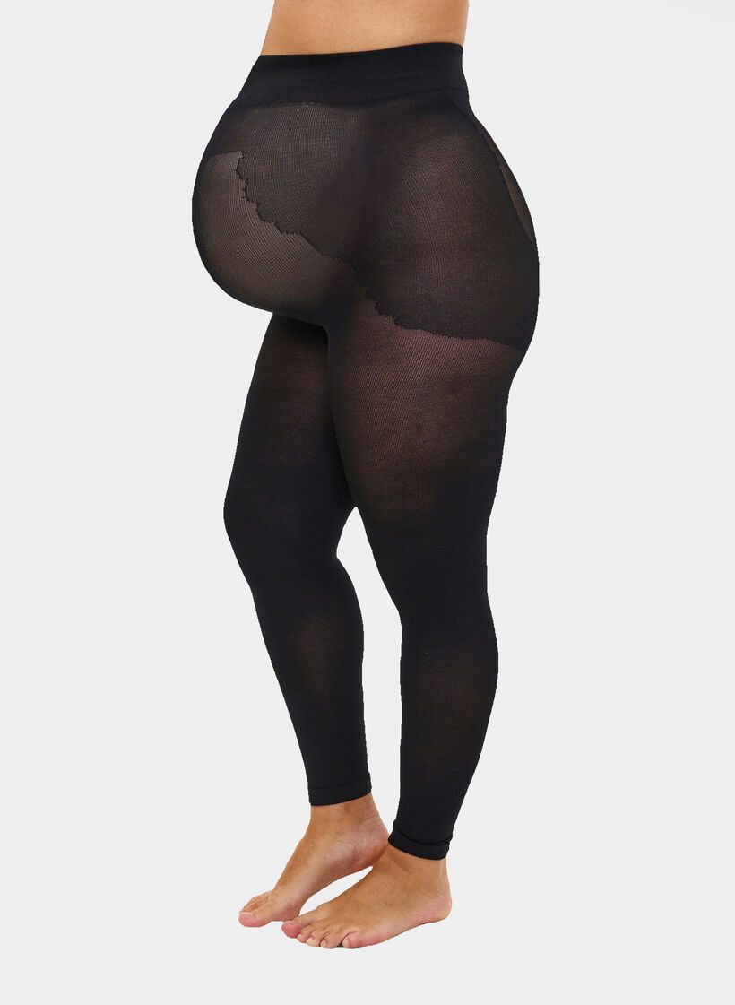 Lange Umstandsleggings, Schwarz, Model image number 0