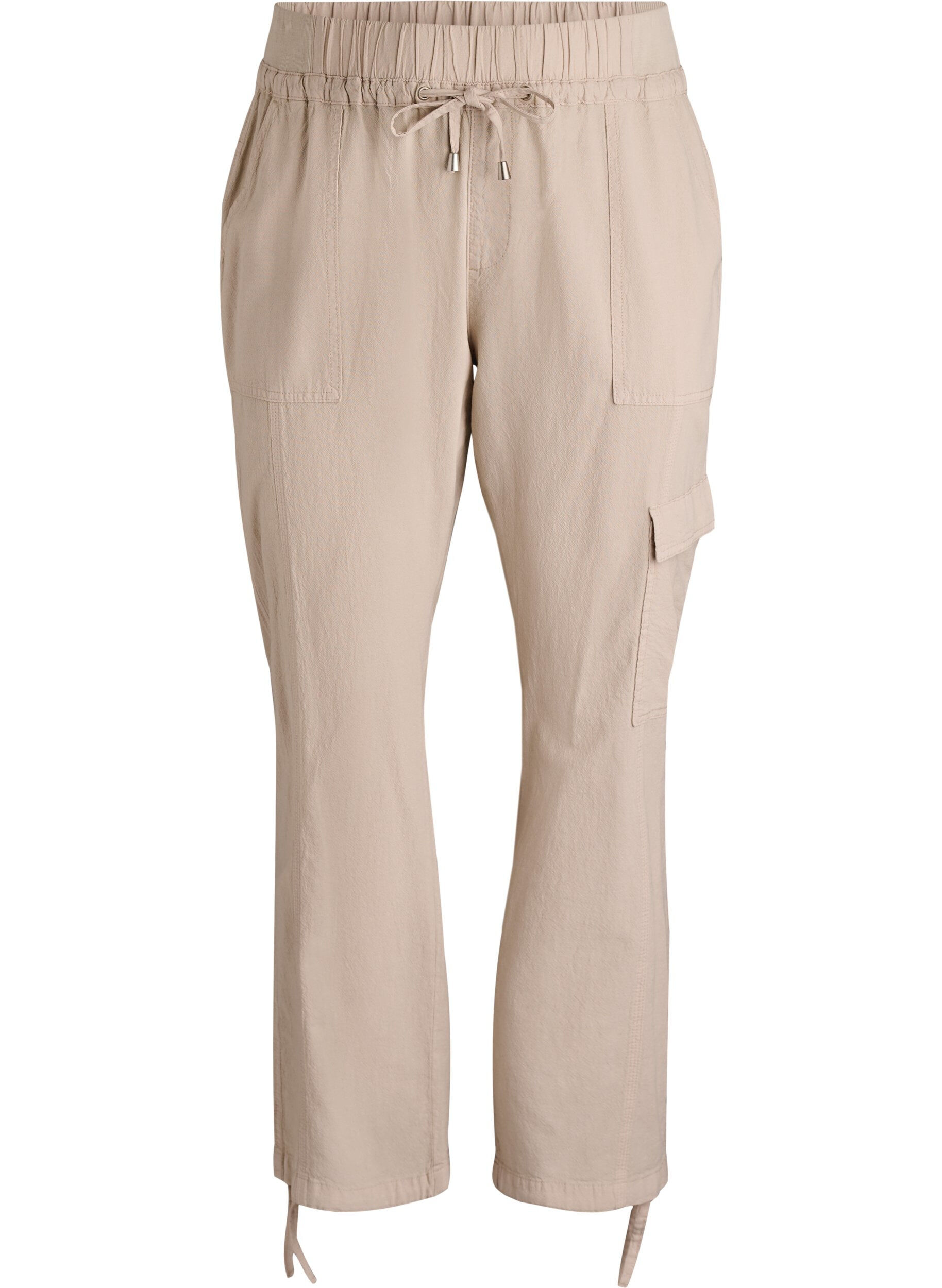 Pantalon cargo ample en coton