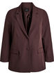 Klassischer Blazer mit Knopfverschluss, Braun, Packshot image number 0