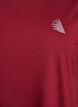 T-shirt de sport couleur unie, Bordeaux, Packshot image number 2
