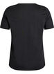 T-shirt imprim&eacute;, Noir, Packshot image number 1