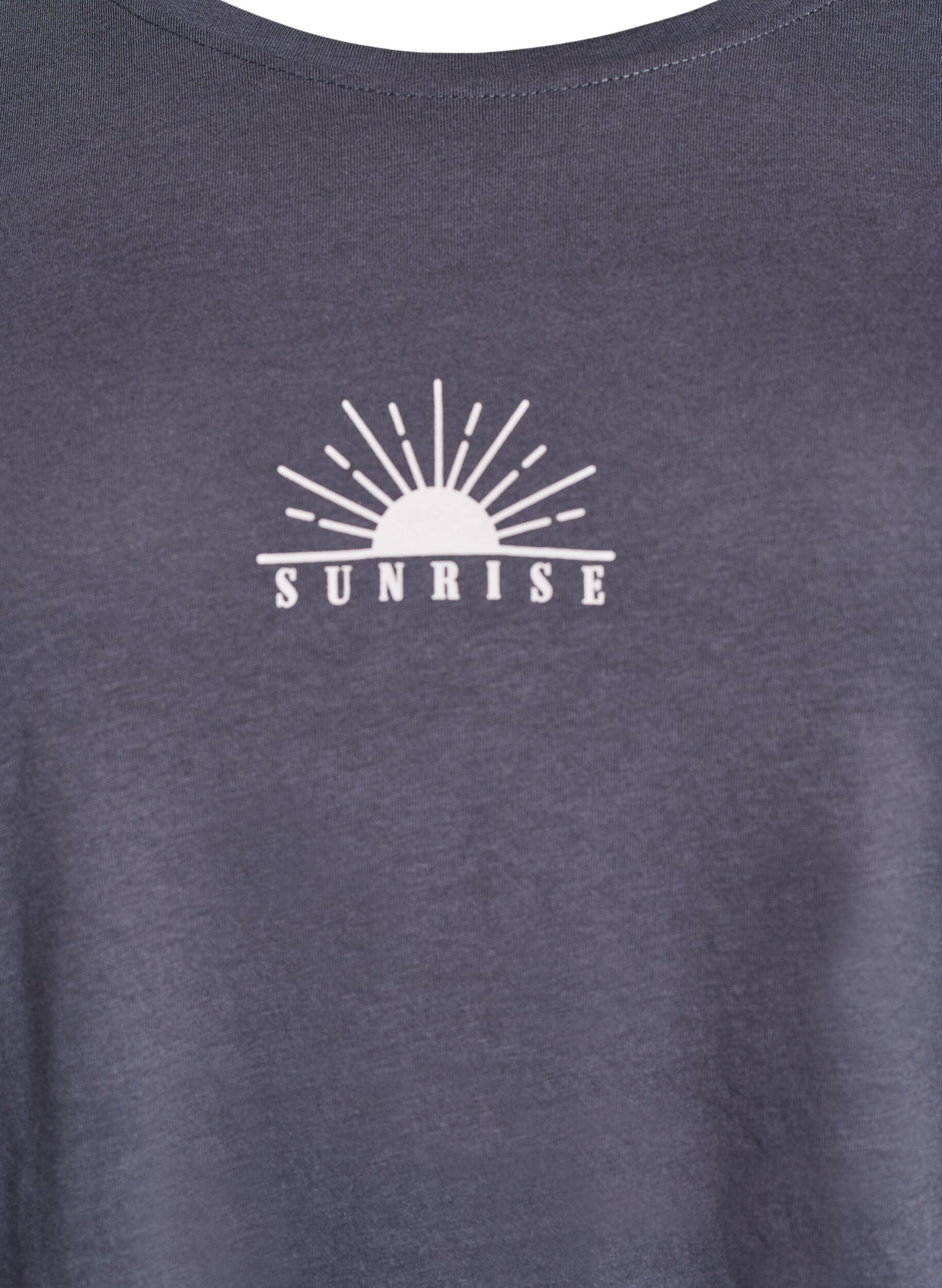 Zizzi FLASH - T-Shirt mit Print, Grau, Packshot image number 2