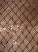 Blouse transparente avec sequins et motif &agrave; losanges, Marron, Packshot image number 2