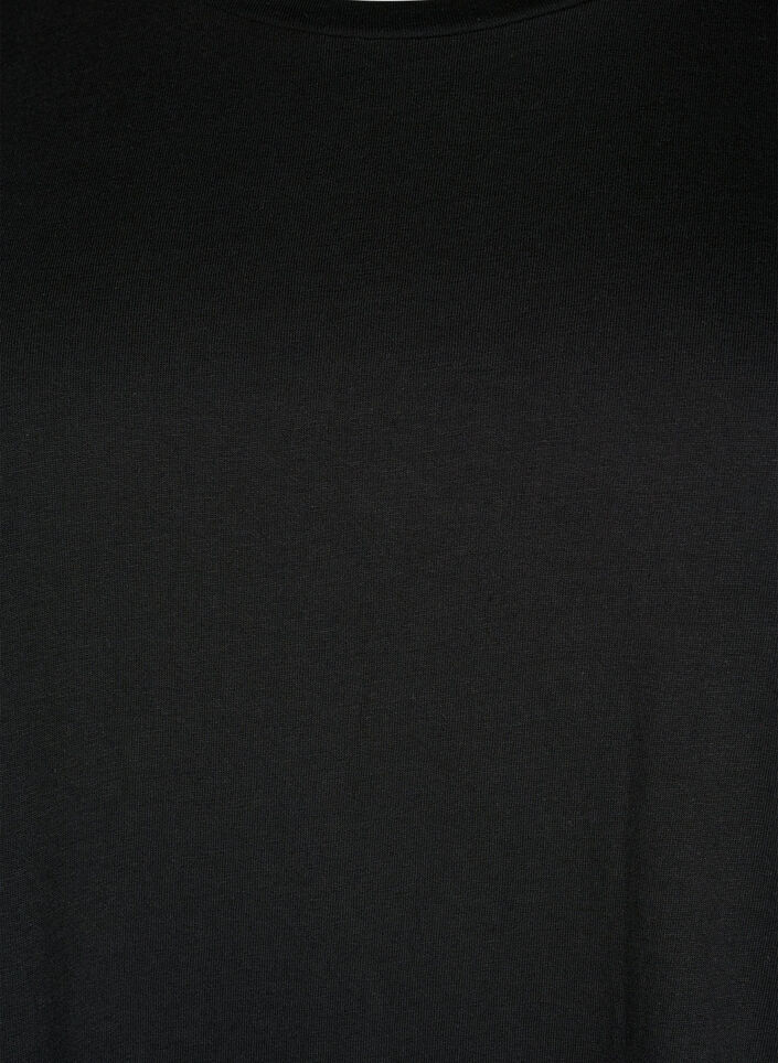 2 packs de t-shirts &agrave; manches courtes, Noir, Packshot image number 2