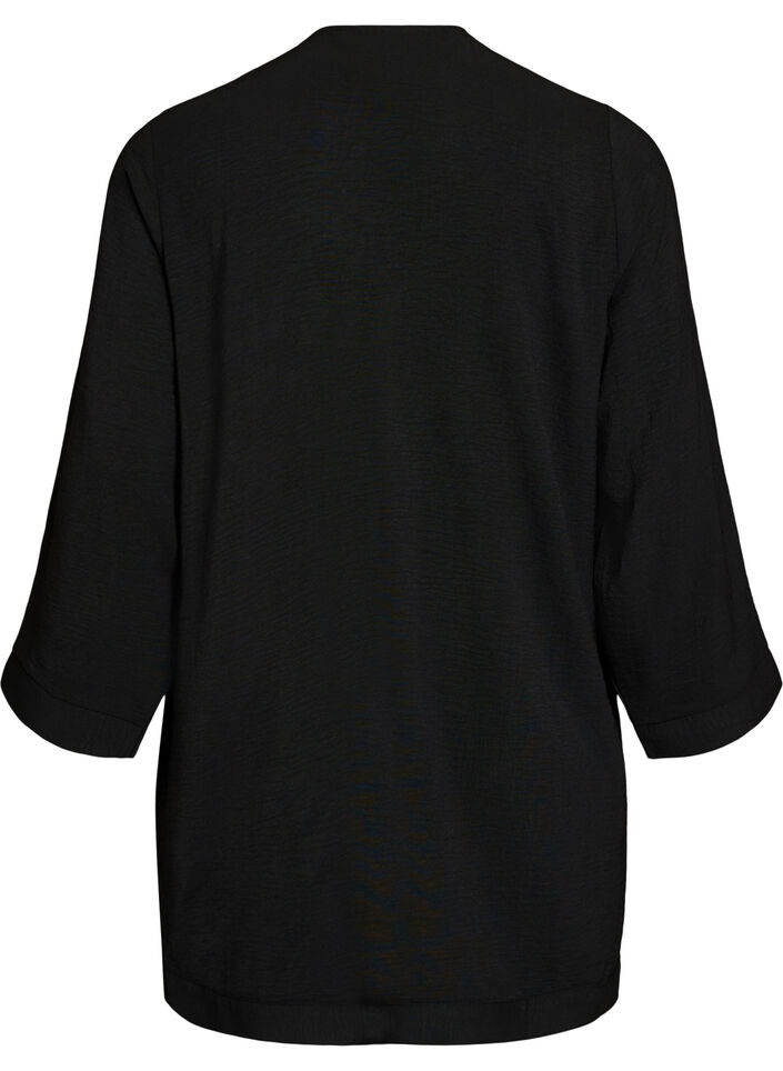 Kimono avec manches 7/8, Noir, Packshot image number 1